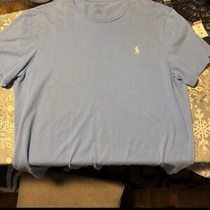 Men’s XL light blue polo shirt brand new no tags